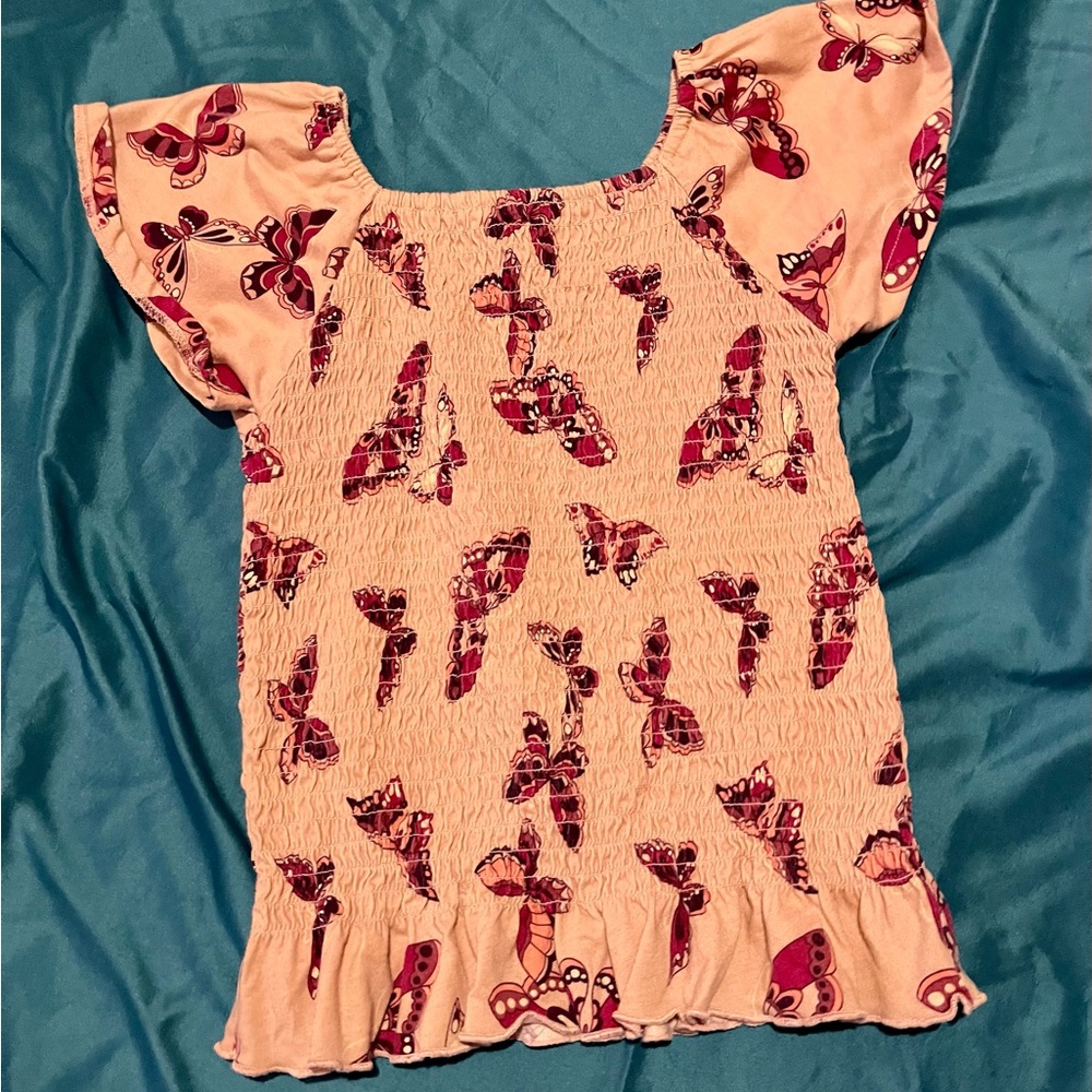 The Children’s Place girl’s butterfly top
